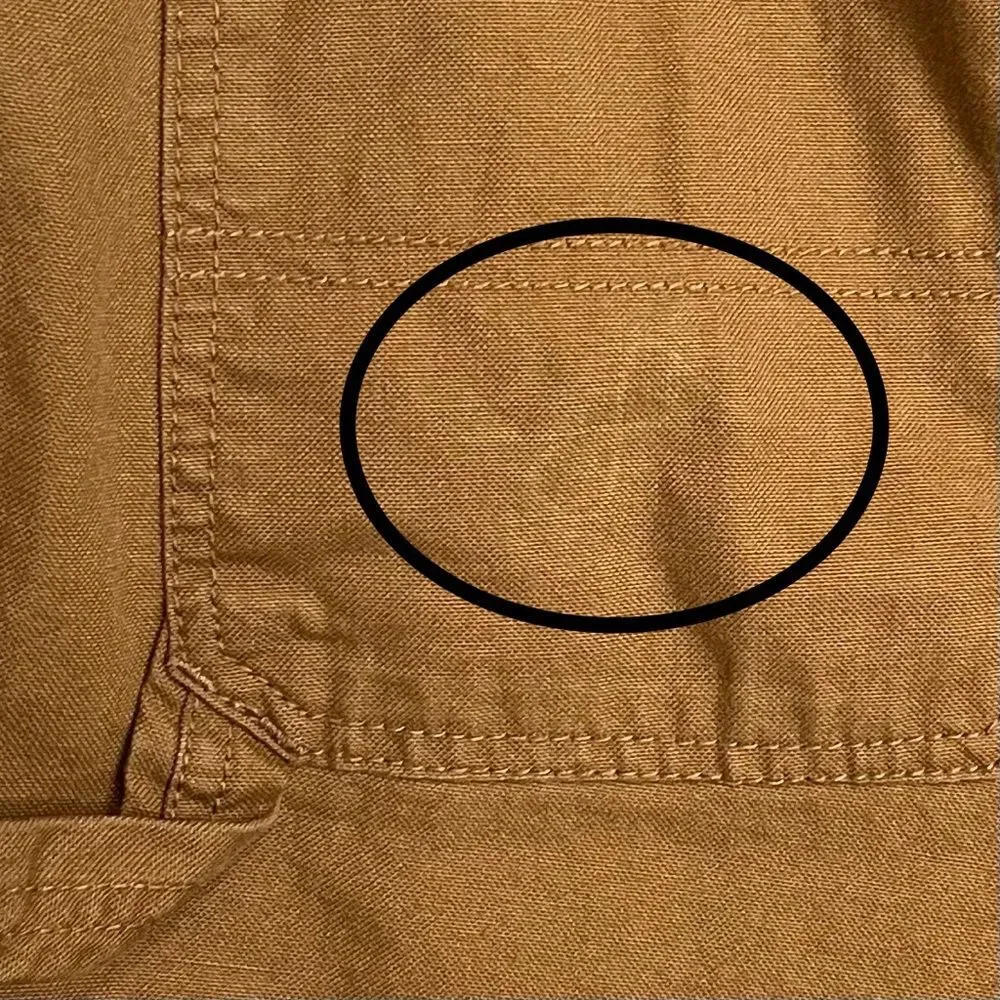 C.E. Schmidt Workwear Flannel Lined Carpenter Jeans Men 40x32 Straight Brown